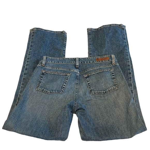 POLO RALPH LAUREN “STRETCH KELLY” JEANS. Slight distressing. Med. wash. Size: 6 - Picture 5 of 8